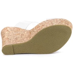 Allegra K Women's Platform Transparent Straps Wedge Heels Sandals -Allegra K GUEST fcc41461 0b9e 476b 8c60 1f3c1504da60