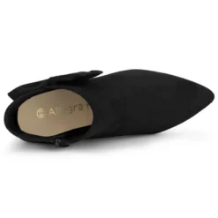 Allegra K Women's Pointed Toe Zip Stiletto Bow Heels Boots 15 Allegra K Women's Pointed Toe Zip Stiletto Bow Heels Boots -Allegra K GUEST fce8d6f4 12d3 4db1 89a8 880f10f3b6e4